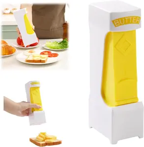 FreshCut Pro Butter Slicer with Sealed Storage Lid, Cheese Splitter with Stainless Steel Blade, Airtight Container for Refrigerator, Non-Stick Cheese/Chocolate Grater + Stand (Dishwasher Safe)