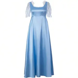 Daphne Dress Women's Regency Dress Floral Empire Waist Gown