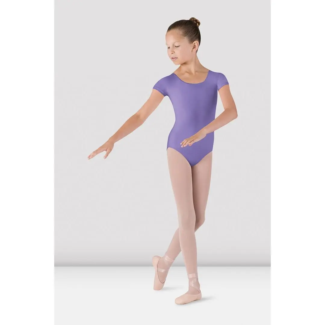 BLOCH - CL5602 Girls Cap Sleeve Leotard  Lavender
