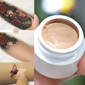 3-Piece Set: Waterproof, Long-Lasting Concealer-Perfectly Covers Dark Spots and Tattoos for a Flawless Complexion.