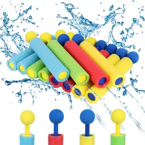 Foam Water Gun Summer Beach Pool Toy, Pull-Out Spray, Outdoor Interactive Toy, Birthday Gift, Holiday Essential, Easter Thanksgiving Back-To-School