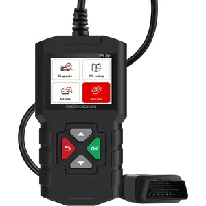 YA-201 Obd2 Scanner, Full OBD2 Modes Check Engine Code Reader After 1996  OBDII/EOBD/KOBD/CAN , O2 Sensor EVAP Systems,  Test,Live Data Stream,Plug & Play