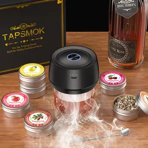 Electric Smoker,Add Flavor For Whisky,Tapsmok Upscale Gift Products,Father's Day,Wedding Anniversary For Man,Gift-Ready for Dad, Husband, Valentine's Day