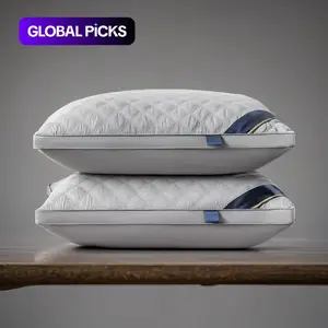 Neck Support Pillow for Optimal Sleep, Hotel Quality Soft and Comfortable Design, for Easy Care, Versatile Use in Bedroom and RV #GLOBAL PICKS