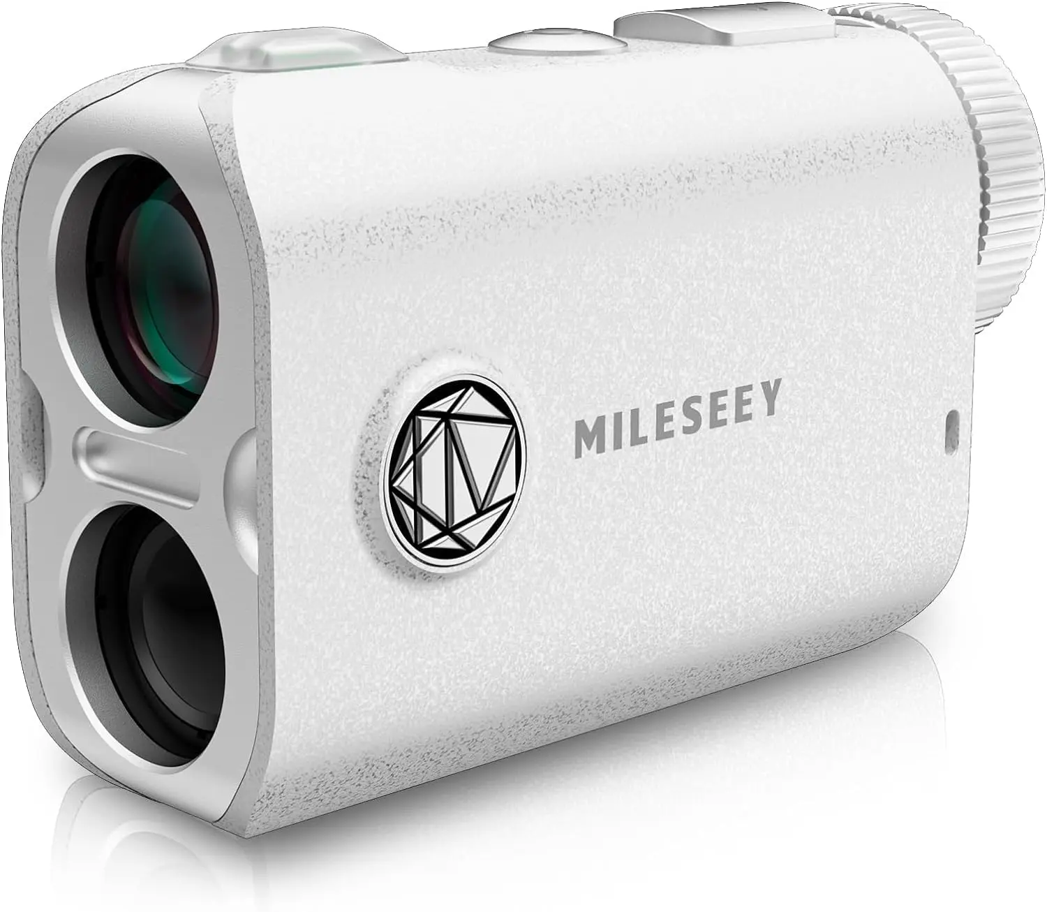 MiLESEEY PF1 1000 Yards Golf Rangefinder with Slope Switch, All Weather Golf Range Finder, 0.1s Flag Lock with Pulse Vibration, IP65 Waterproof, 7.5° Wide View, Continuous Scan Mode