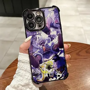 Cool Anime Plating Phone Case ForFor iphone 17 16 15 14 13 12 11 17Air Plus Pro Promax Samsung Galaxy S26 S25 S24 S23 S22