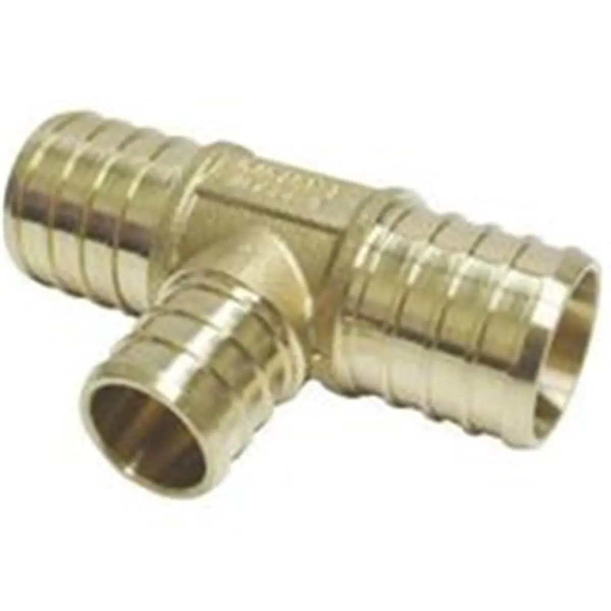 Conbraco Brass Body Pex Crimp Tee Pipe Fitting, 1x1x3/4 Size APXT1134, 1 X 1 X 3/4