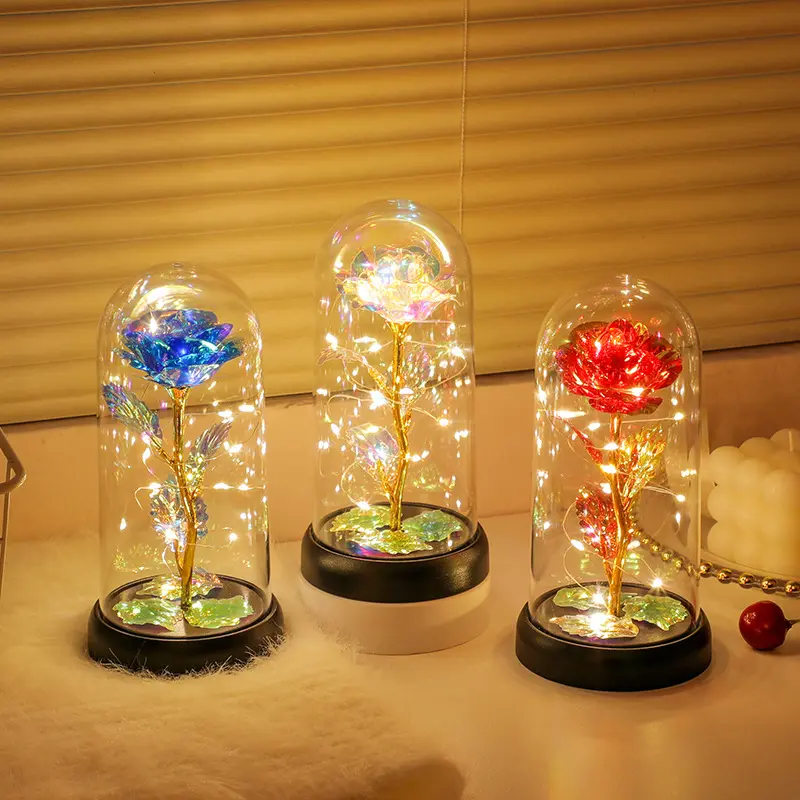 A Thoughtful Gift Everlasting Flowers A Creative Gold-Leaf Artificial Bouquet With A Medium-Sized Lampshade, Warm Light Gift Box, A Luminous Acrylic Night Light For Bedroom , A Keepsake, Holiday Gift, Mother'S Day Gift Eternal Glass Roses Sympathy Great A Thoughtful Gift Everlasting Flowers A Creative Gold-Leaf Artificial Bouquet With A Medium-Sized Lampshade, Warm Light Gift Box, A Luminous Acrylic Night Light For Bedroom , A Keepsake, Holiday Gift, Mother'S Day Gift Eternal Glass Roses Sympathy Great