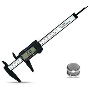 0-6 Inches Digital Caliper with Large LCD Screen and Auto-Off Feature | Inch & Metric Conversion Measuring Tool,  for Household/DIY Measurement