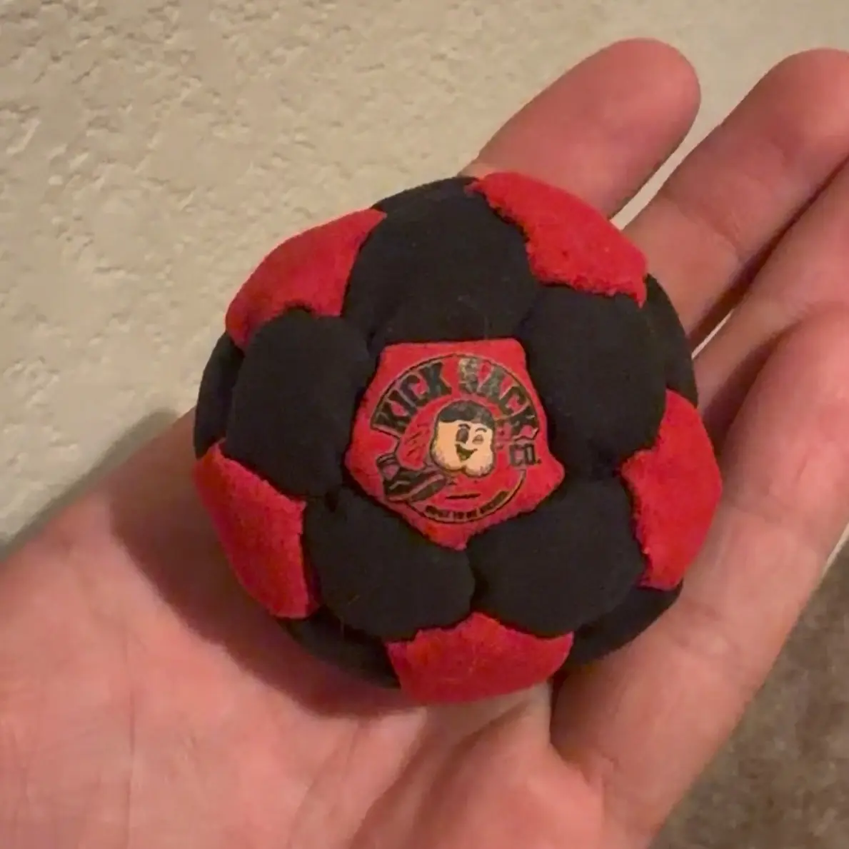 Kick Sack Co. Premium Footbag | 70g Faux Suede Hacky Sack