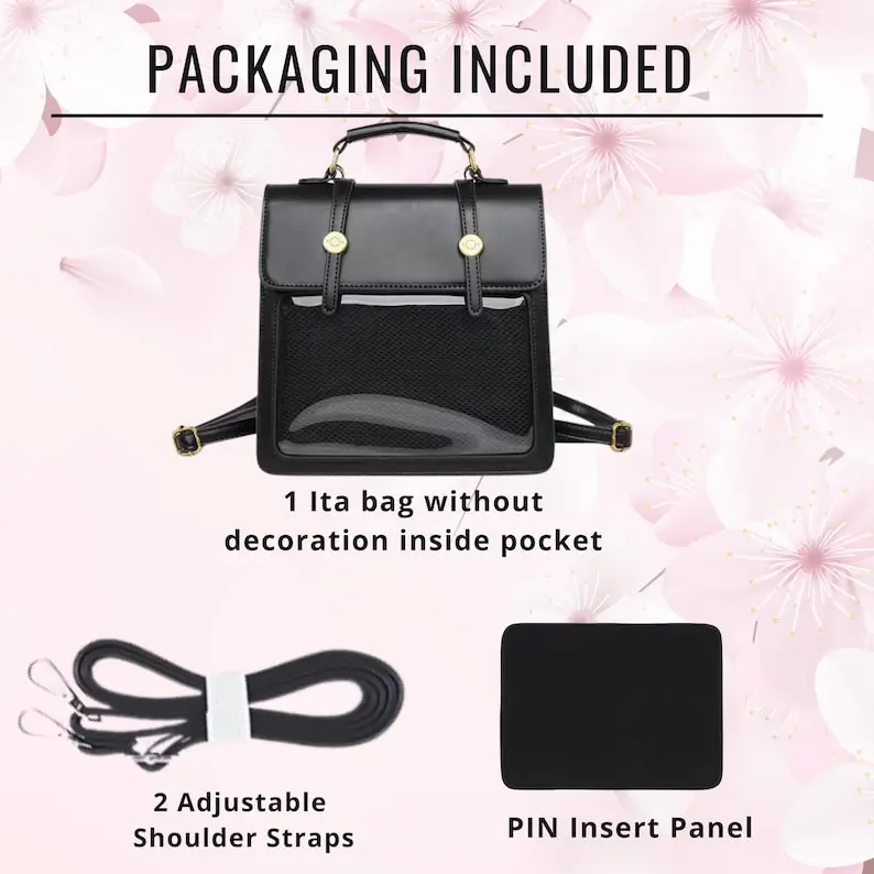 Japan Style Girl ITA backpack, kawaii star bag, ita backpack  display picture 2