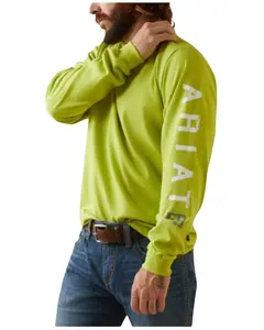 Ariat Men's Fr Roughneck Skull Logo Long Sleeve Work Shirt - 10043590