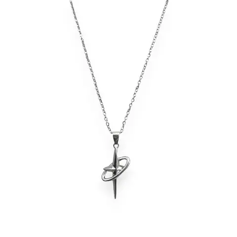 Star Pendant Necklace for Men Women Streetwear Unisex Style