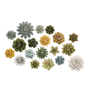 Ceramic Flower English Garden Curated Collection #1