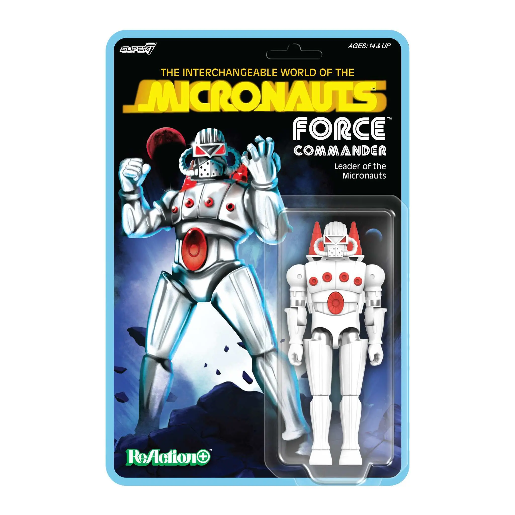 Super7 Micronauts ReAction+ Wave 02 - Force Commander