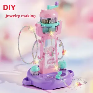 Handmade Fun DIY Bead Loom Machine, Simple Craft Art Accessories Set, DIY Jewelry Making Kit, Christmas Holiday Handmade Gift