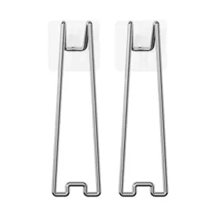 Stainless Steel Frame Backing Stand Floor Display Rack For Office Exhibition