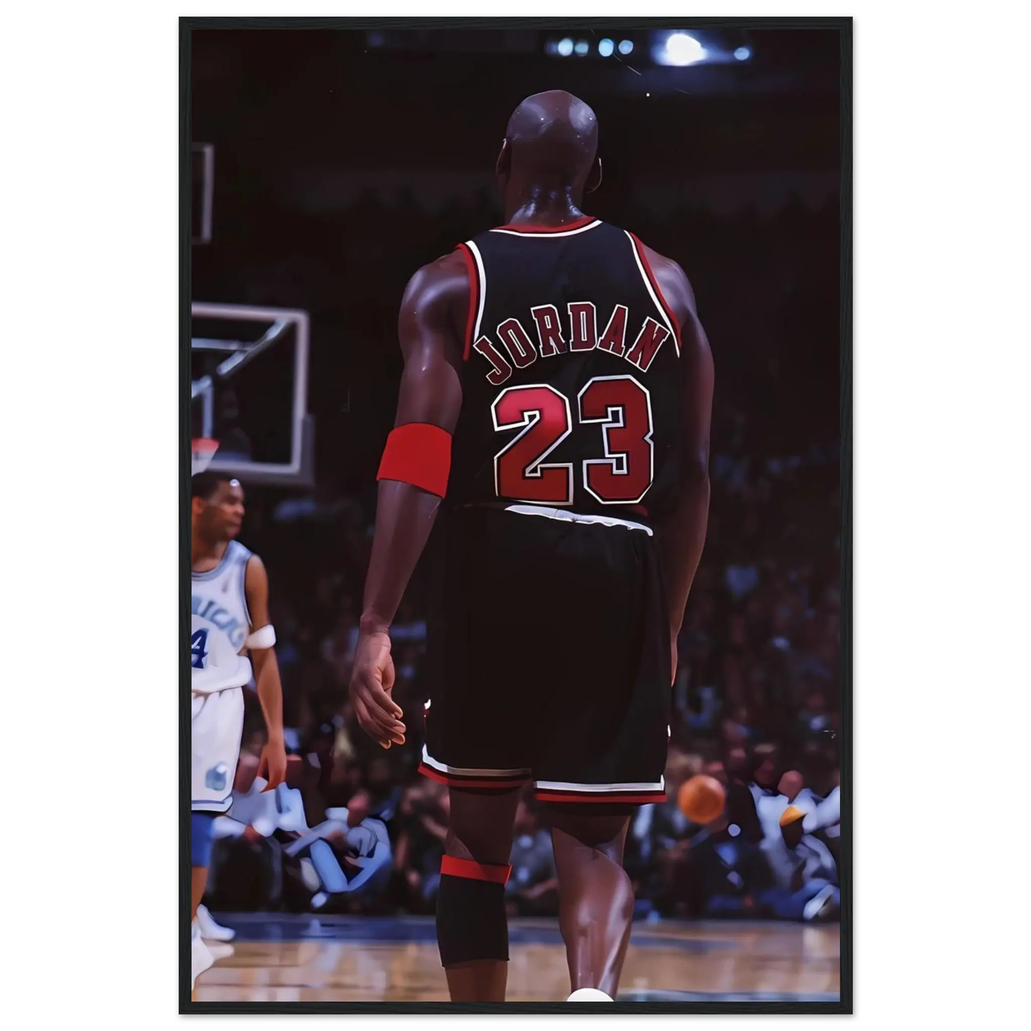Michael Jordan - Shatterproof Plexiglass Wooden Framed Poster