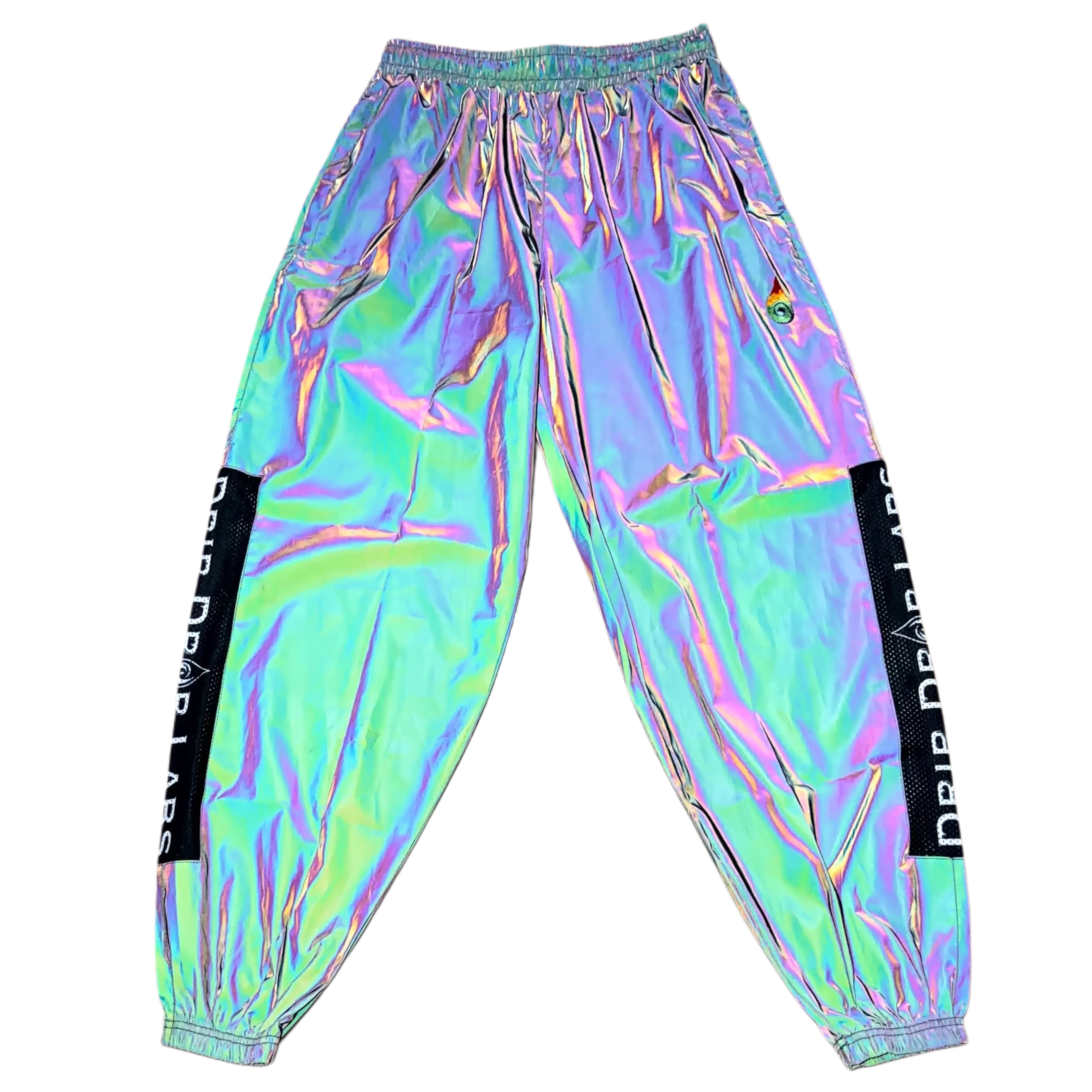 Reflective Parachute Pants