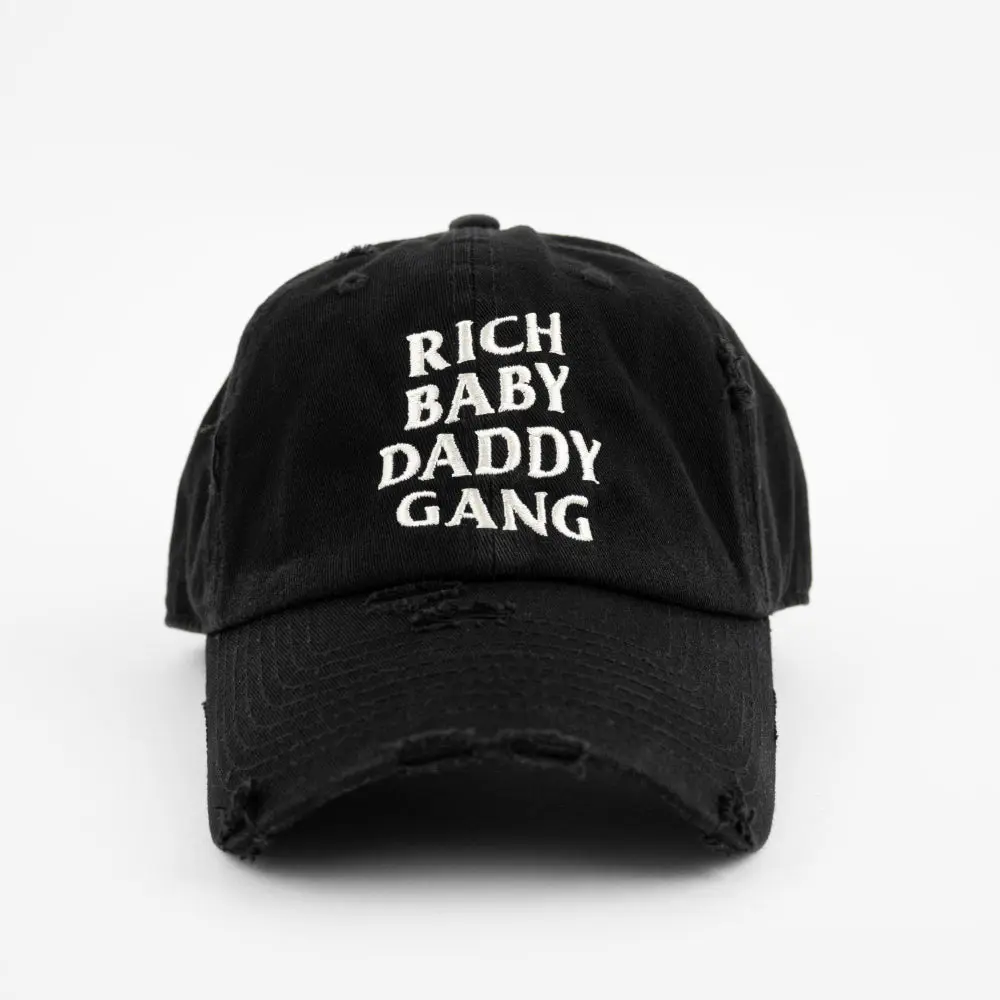 Rich Baby Daddy Gang Embroidered Snapback
