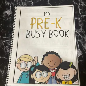 Pre-K Busy Book (18 pages!)