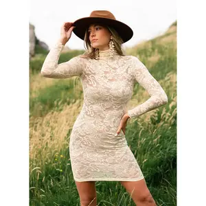 Samara Dress in Ecru