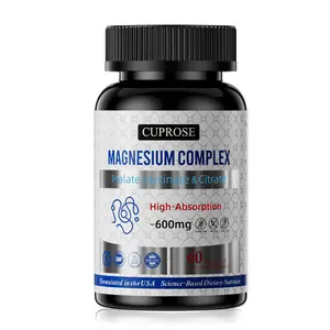 CUPROSE Magnesium Complex – 7 forms | High absorption magnesium, 600 mg, softgels
