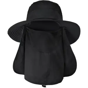 Sun Hats for Men Women Fishing Hat UPF 50+ Breathable Wide Brim Summer UV Protection Hat