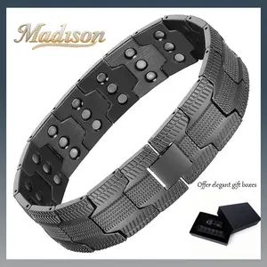 Copper  for Men 3X   99.99% Pure Copper Wristband Adjustable Jewelry Gift with Sizing Tool magnetic therapy bracelet