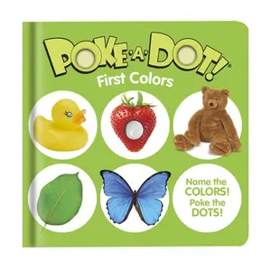 Poke-A-Dot: First Colors -- Melissa & Doug, Board Book