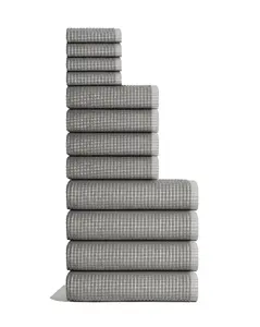 Sculpted Terry 12pc Move-In Towel Bundle