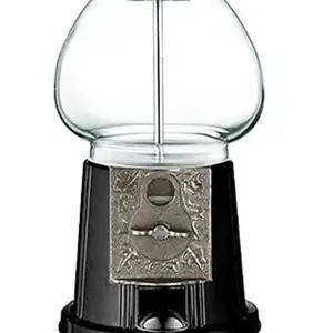 BLACK 9" Tall Classic Gumball/Candy Machine