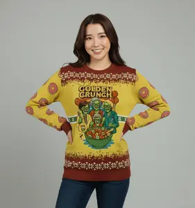 Undead Family Feast – Funny Zombie Halloween Ugly Sweater
