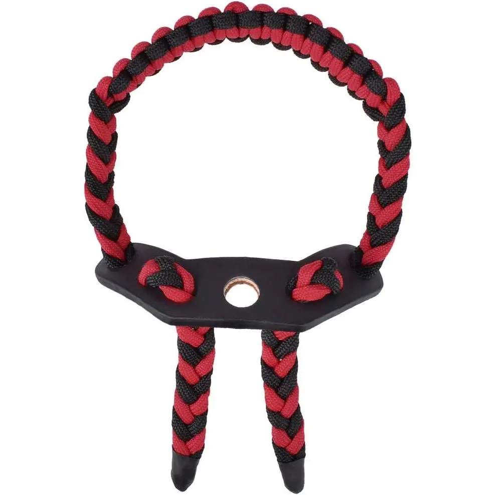 Bow Wrist Sling - Multi Functional Survival Compound Bow & Traditional Bow Wrist Sling for Hunting & Shooting - Easy Adjustable and Successive Length -3 Color