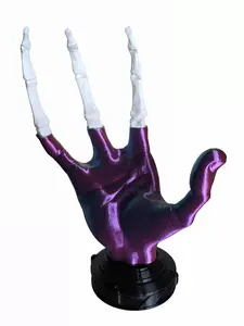 3D Printed Unique Skeleton Alien Multi Color Console Controller Stand 9"