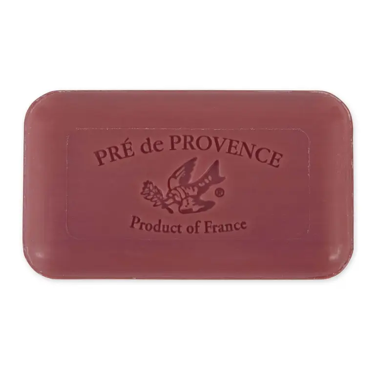 Pre de Provence Artisanal Soap Bar, Natural French Skincare, Enriched with Organic Shea Butter, Quad Milled for Rich, Smooth & Moisturizing Lather, Mangosteen, 5.3 Ounce