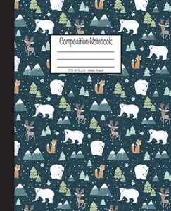Composition Notebook: 7.5x9.25, Wide Ruled -- Composition Paper, Paperback