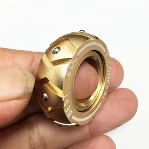 Paragraph Ring Magnetic Push Card Haptic Pushing Plate Mechanical Slider EDC Metal Mini Fidget Stress Relief Toy Antistresse
