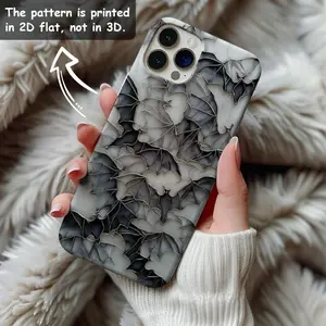 Stained glass Halloween bat, stylish retro horror 2-in-1 phone case, with durable, shock-absorbing, fashionable design. Compatible with iPhone 11, 12, 13, 14, 15, 16 Pro Max Pro Plus Samsung Galaxy series phone case Accessories Casing Cover