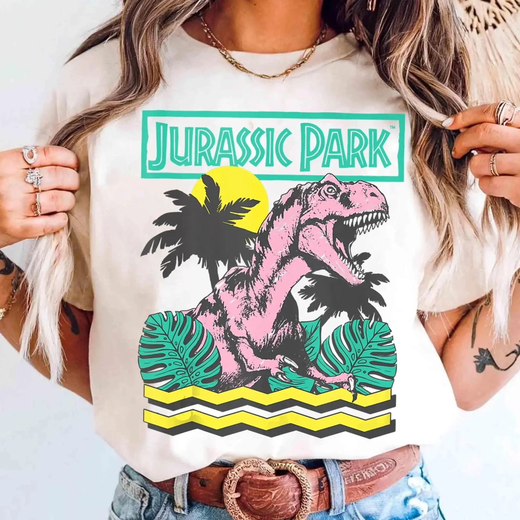 Jurassic Park Vintage T-Rex Roar Retro Shirt, Jurassic World Rebirth Tee, Tyrannosaurus Shirt, Retro Dinosaur T-Rex Shirt, 90s Dino T-shirt