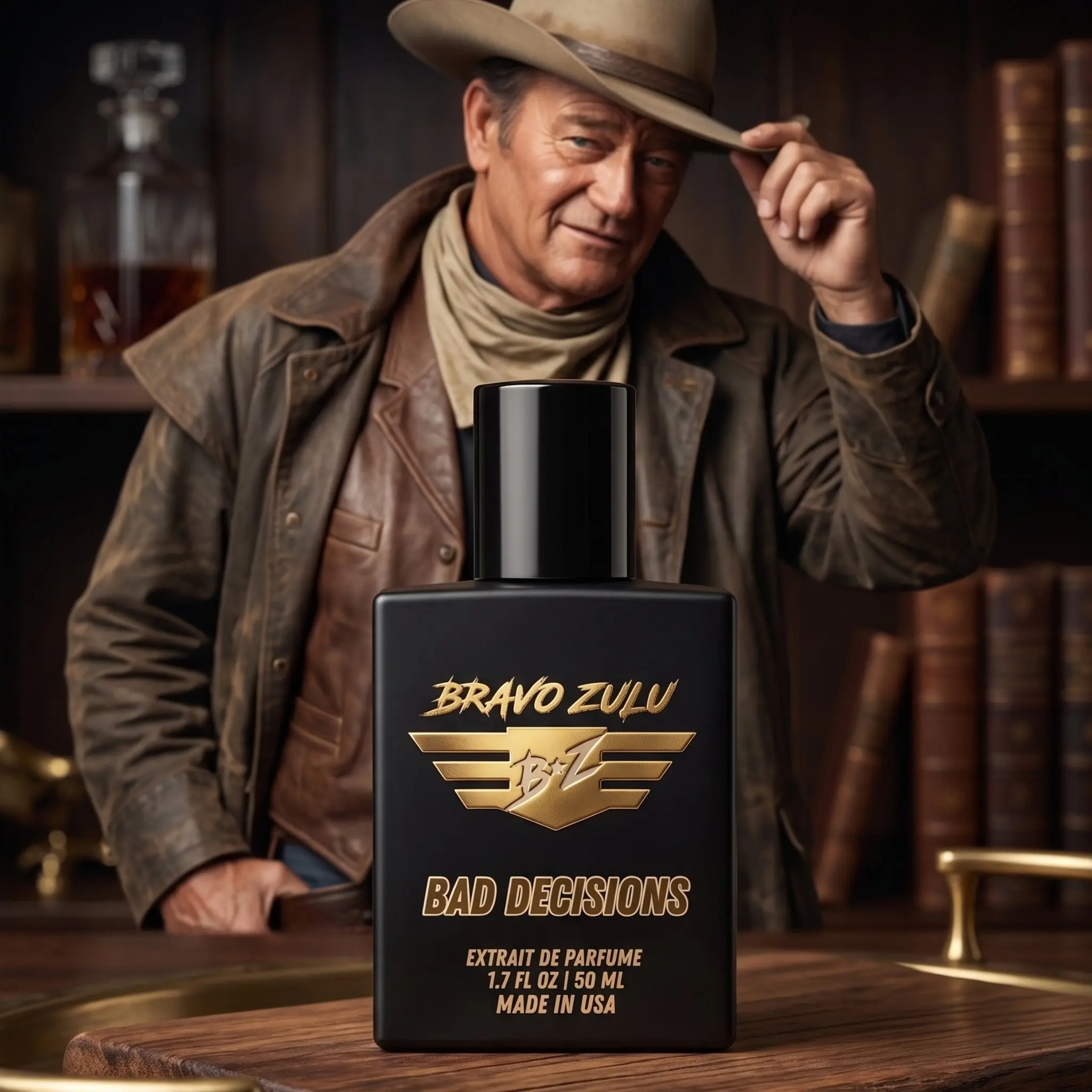 BAD DECISIONS — Extrait de Parfum | Aged Bourbon & Oak Cologne