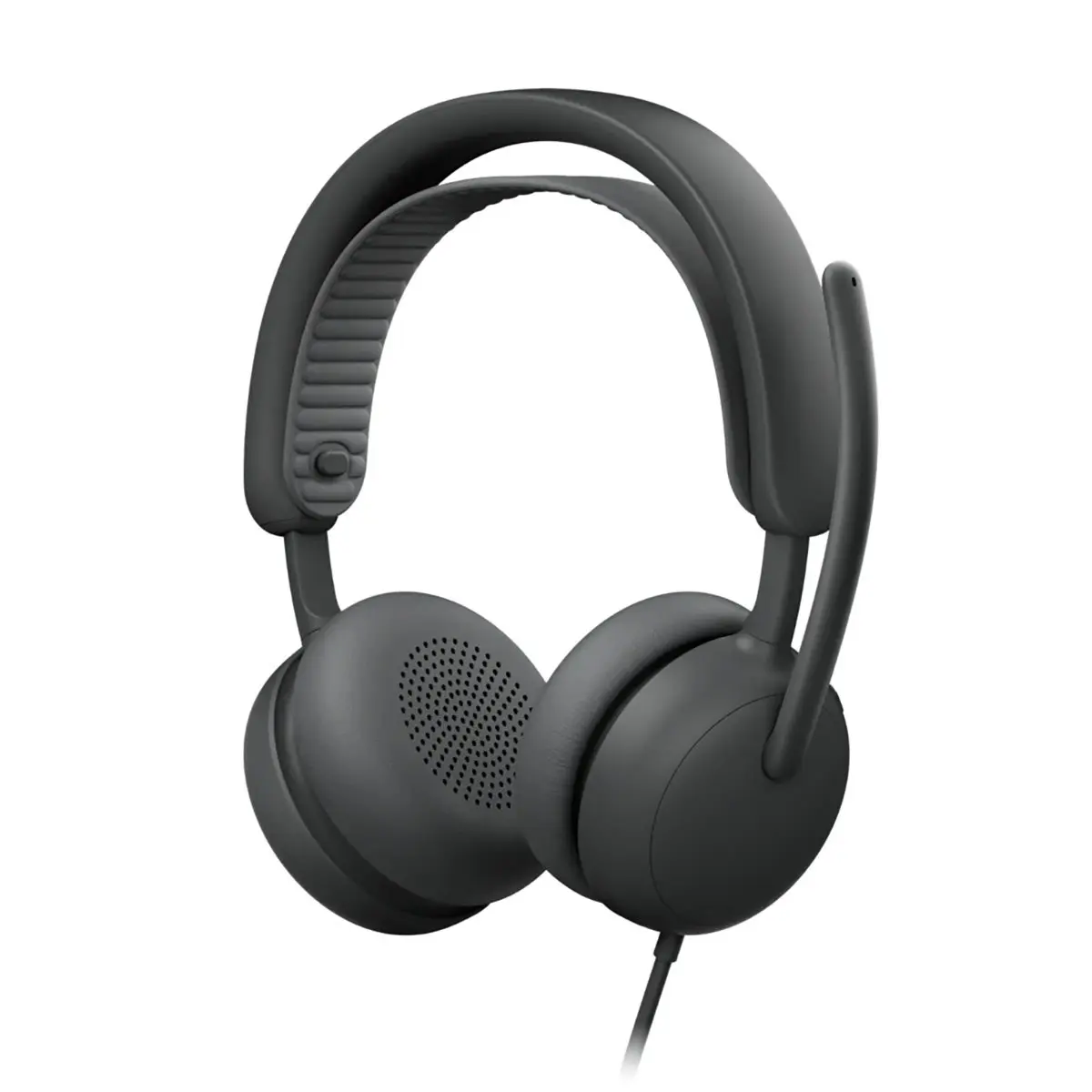 Logitech Zone Wired 2 ANC On-Ear Stereo Headset for Business, UC, Graphite