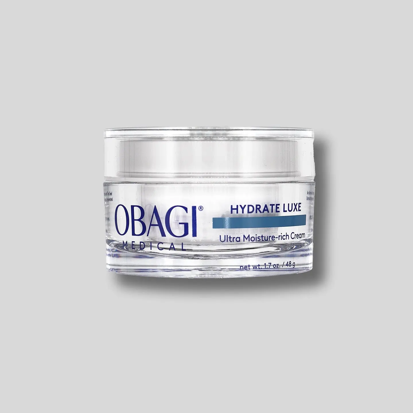 Obagi Hydrate Luxe Facial Moisturizer, Ultra-Rich Night Moisturizer for Face 1.7 Oz with Biomimetic Peptides, Tara Seed Extract, Shea Butter and Mango Butter for Intensive Hydration and Dehydrated Skin