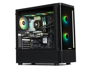 STORMCRAFT Gaming PC SKYHAWK PRO AMD Ryzen 7 7800X3D NVIDIA GeForce RTX 5070 – AI Powered 32GB DDR5 6000MHz RGB 2TB NVMe SSD 360mm AIO 850W PSU Windows 11 Home - SP780XDCC-570N1