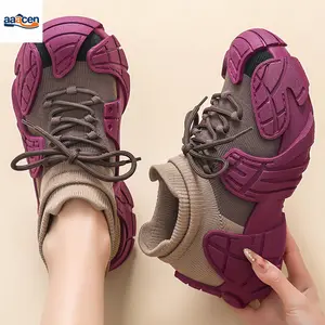 Women's Spring New Trendy Fashion Retro Sports Shoes Versatile Casual Shoes Thick Sole Plus Size Women's Shoes, Women Shoes, Sneakers