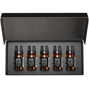 AirScent Hotel Diffuser Oil  Set - Pure Luxury 5  Hotel Scents - 10 mL, 0.34 fl oz  Oil Set - Four Seasons, Hilton Signature and Other Luxury Hotel Scent Samples
