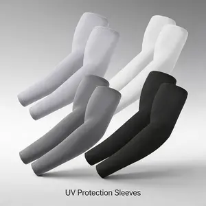 UV Protection Arm Sleeves Cooling Sports Compression for Men & Women Elbow Brace Cycling Arm Bands Elbow Guard