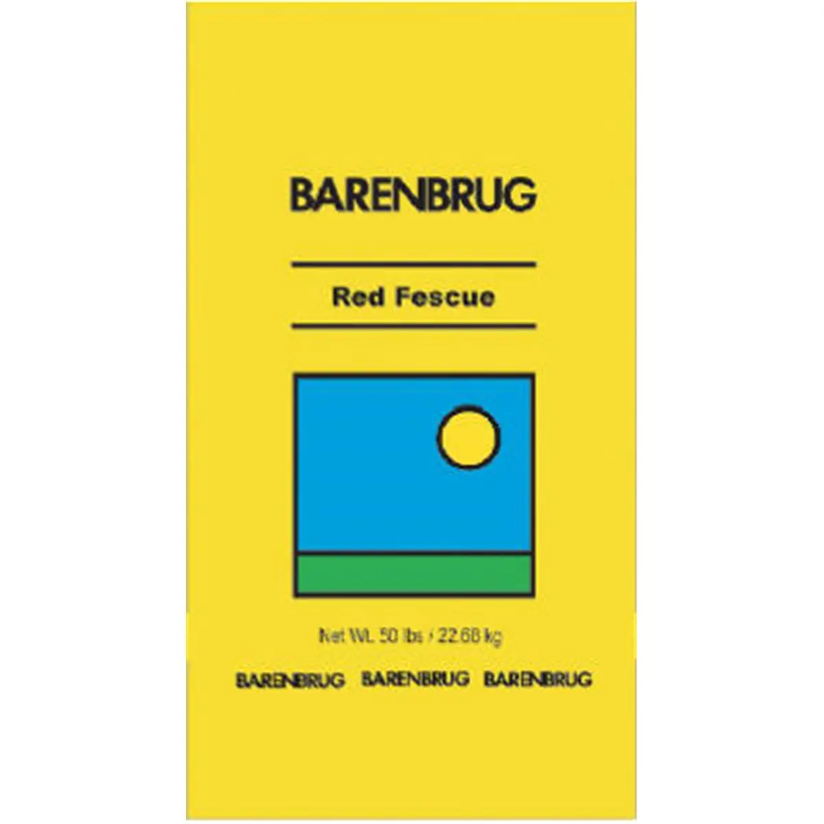 Barenbrug 212 MAIN Creeping Red Fescue Grass Seed, 50 lbs. Bagged Bulk Pack (Bagged Form), Creeping Type for Home Improvement & Garden Supplies