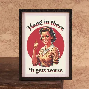 Funny Refrigerator Magnet Set, Retro Style Design, Perfect Gift for Home Decor & Fridge Organization, Fun Kitchen Accessory