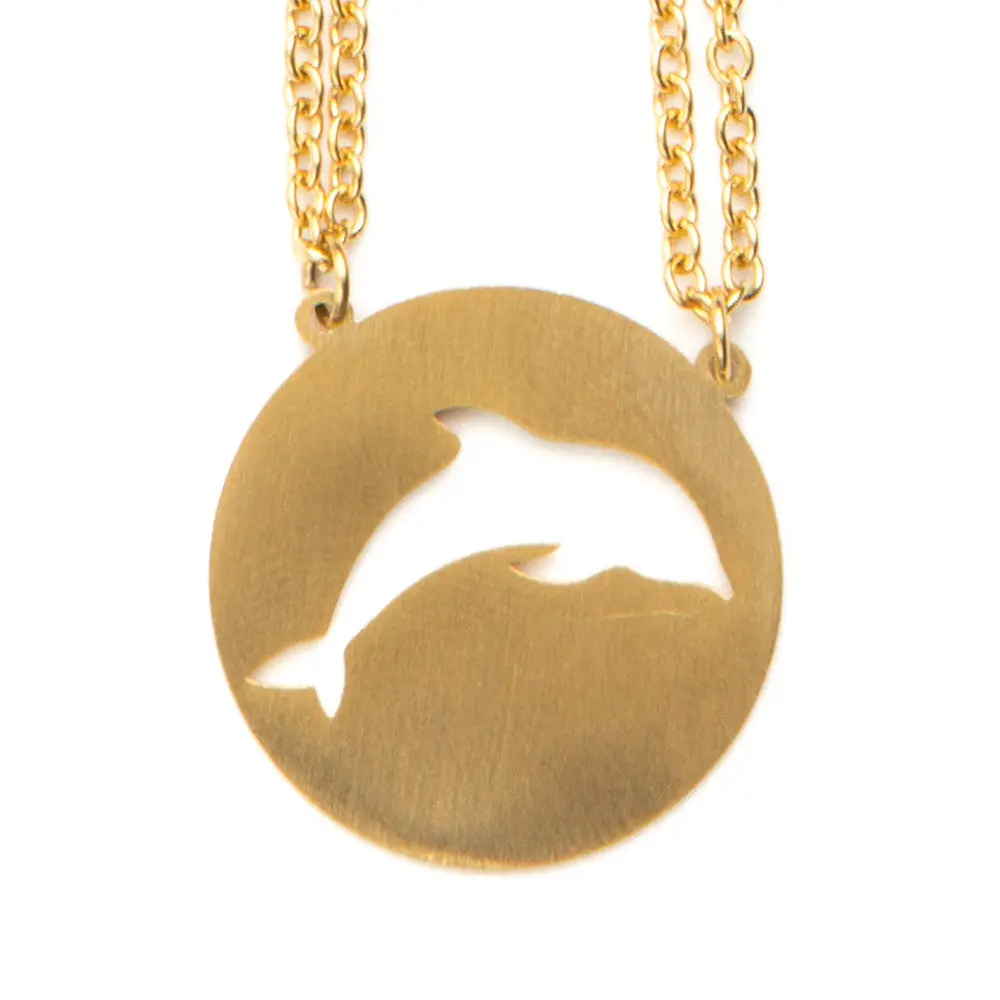 Dolphin Spirit Animal Necklace ENFP